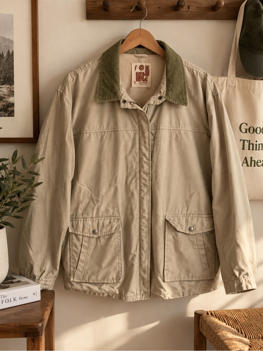 Vintage Rice Sportswear Field Jacket (XL)